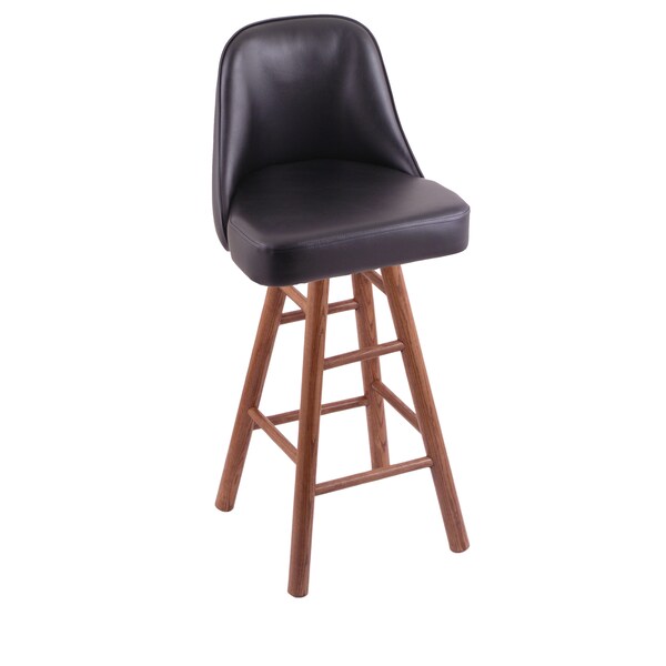 Holland Bar Stool Co Grizzly Bar Stool, Oak, Dark Cherry Finish Griz24OSMed - main